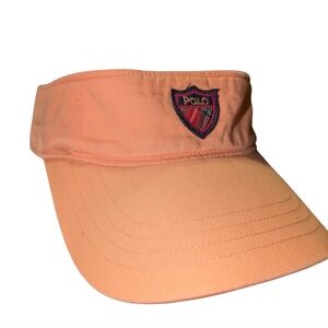Polo by Ralph Lauren Orange Visor Hat